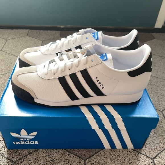 ADIDAS Originals Men’s Samoa, Cloud White/Black - Picture 3 of 16